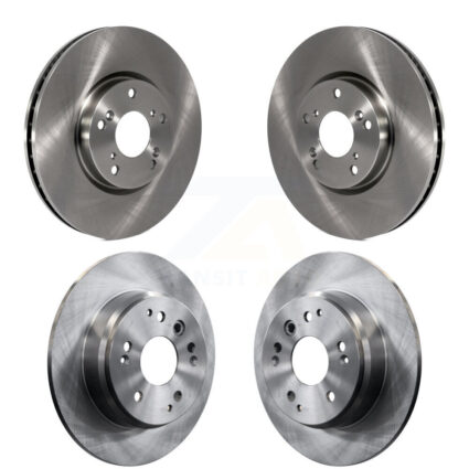 Front Rear Disc Brake Rotors Kit For 2004-2005 Acura TL Automatic transmission K8-101367