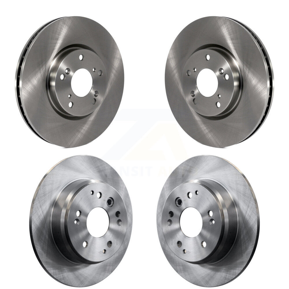 Front Rear Disc Brake Rotors Kit For 2004-2005 Acura TL Automatic transmission K8-101367