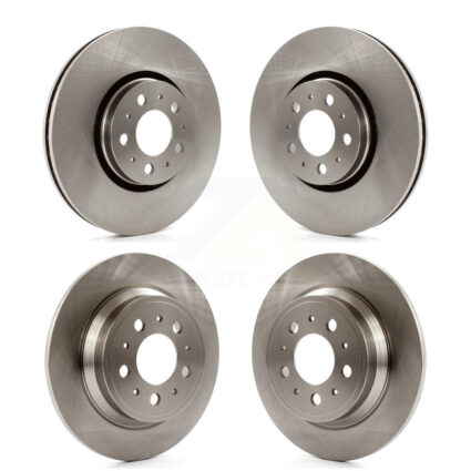 Front Rear Disc Brake Rotors Kit For 2008 Volvo S60 With 316mm Diameter Rotor K8-101377
