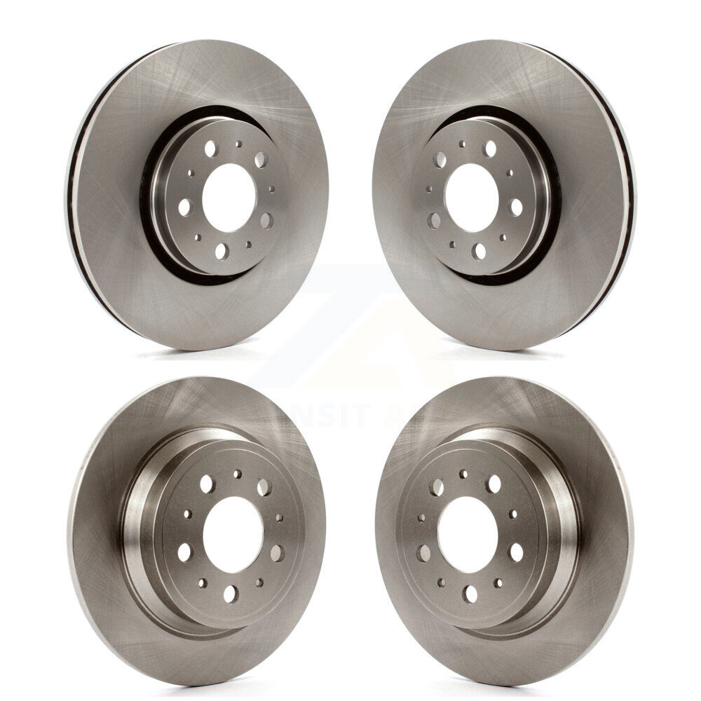 Front Rear Disc Brake Rotors Kit For 2008 Volvo S60 With 316mm Diameter Rotor K8-101377