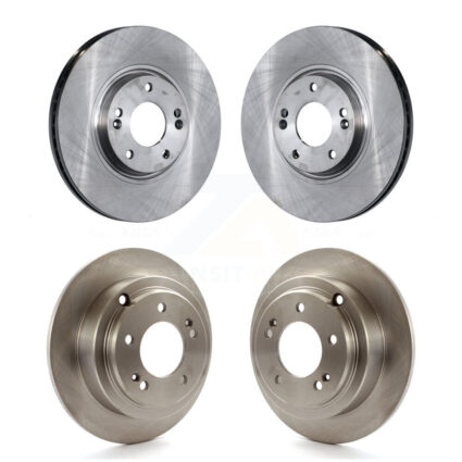 Front Rear Disc Brake Rotors Kit For 2004-2006 Kia Amanti K8-101380