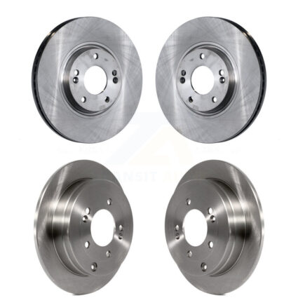 Front Rear Disc Brake Rotors Kit For Hyundai Azera Kia Amanti K8-101381