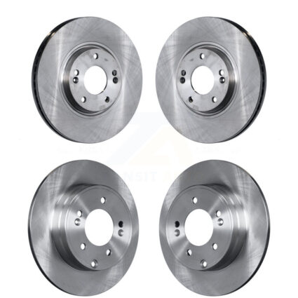 Front Rear Disc Brake Rotors Kit For Hyundai Azera K8-101382