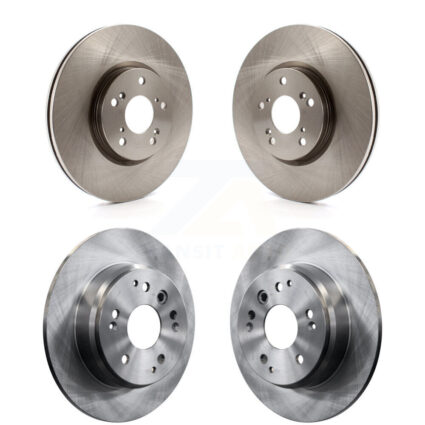 Front Rear Disc Brake Rotors Kit For Acura TL K8-101390
