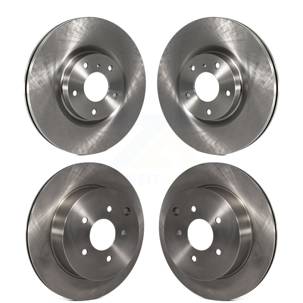 Front Rear Disc Brake Rotors Kit For Nissan Murano INFINITI QX70 K8-101392