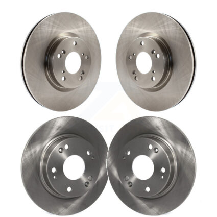 Front Rear Disc Brake Rotors Kit For Honda Civic Acura CSX ILX K8-101396