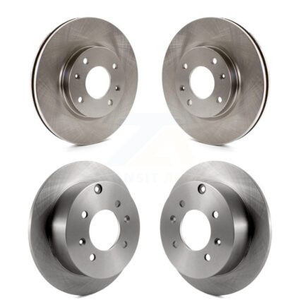 Front Rear Disc Brake Rotors Kit For Hyundai Sonata Kia Optima Magentis K8-101397