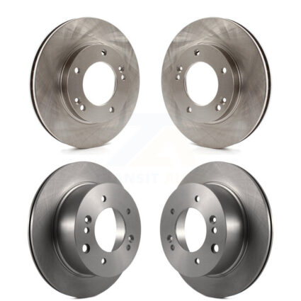 Front Rear Disc Brake Rotors Kit For 2003-2006 Kia Sorento K8-101398