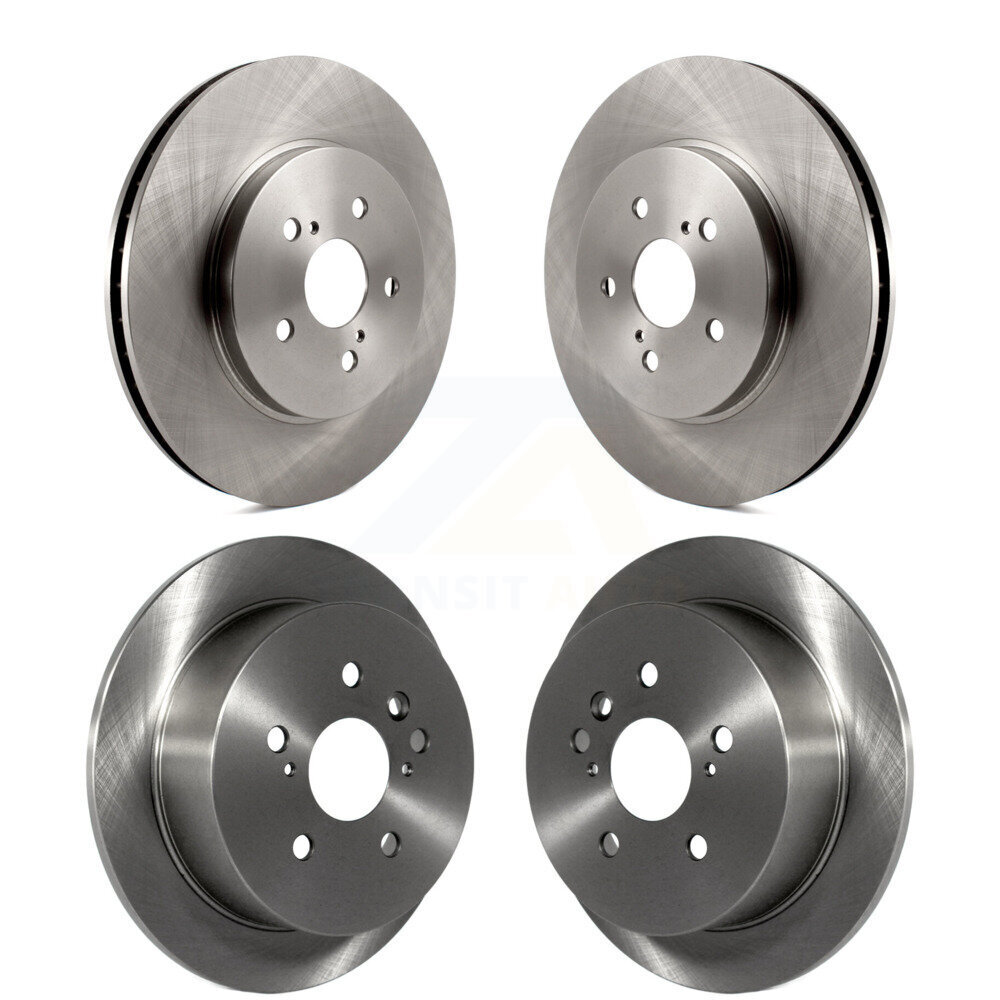 Front Rear Disc Brake Rotors Kit For Lexus RX350 RX330 Toyota Highlander RX400h K8-101401
