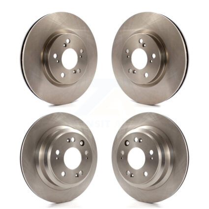 Front Rear Disc Brake Rotors Kit For 2005-2012 Acura RL K8-101402