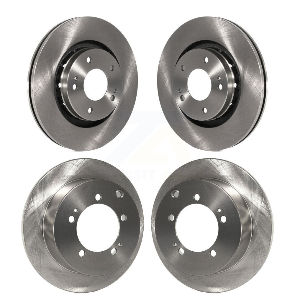 Front Rear Disc Brake Rotors Kit For 2005-2006 Mitsubishi Outlander K8-101404