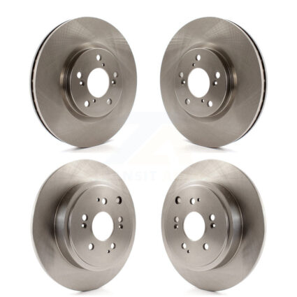 Front Rear Disc Brake Rotors Kit For 2006-2014 Honda Ridgeline K8-101407