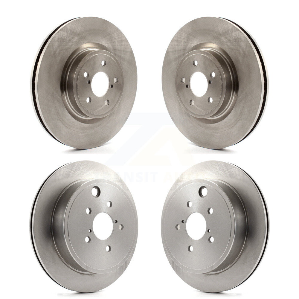 Front Rear Disc Brake Rotors Kit For Subaru Outback Legacy K8-101411