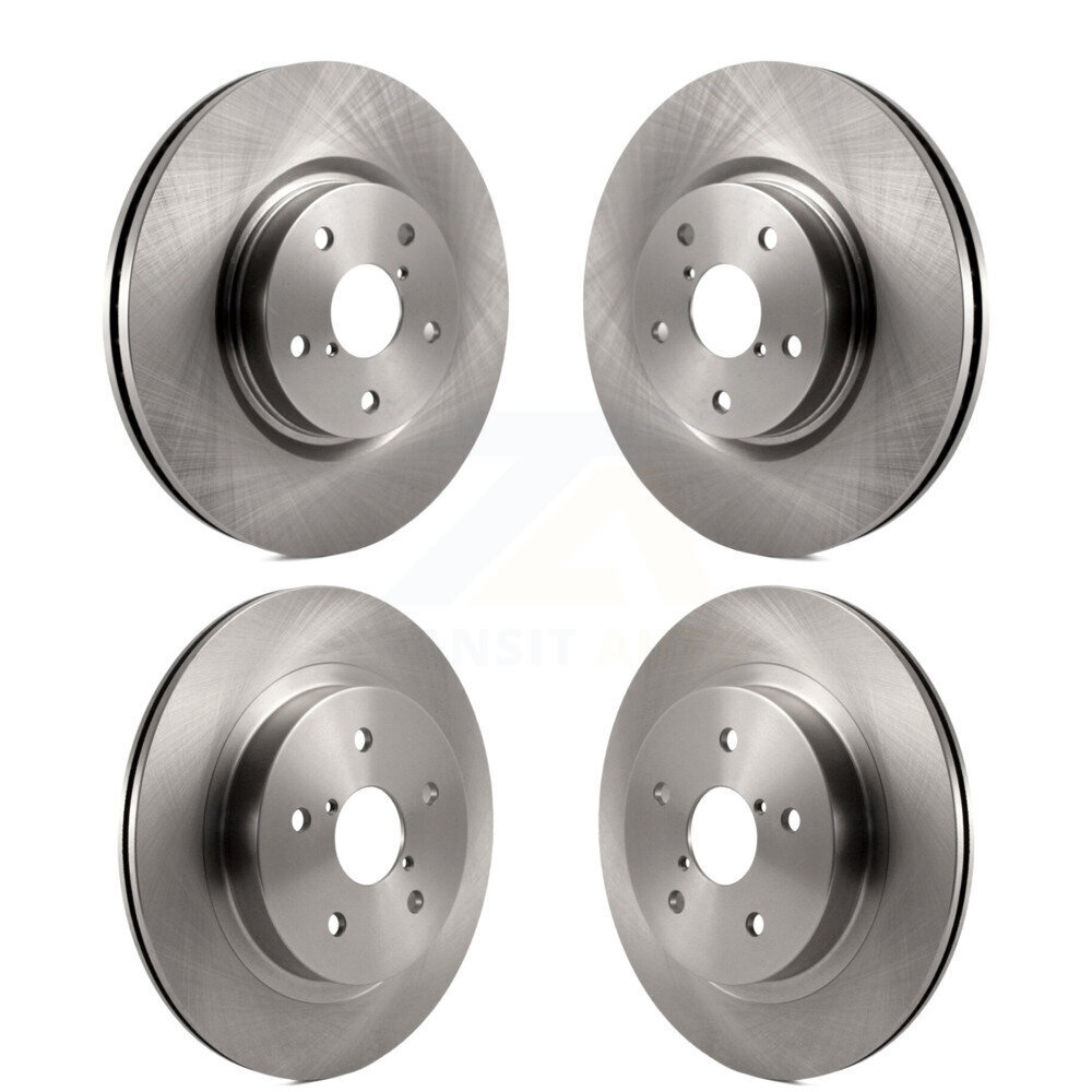 Front Rear Disc Brake Rotors Kit For Subaru Outback WRX Legacy K8-101418