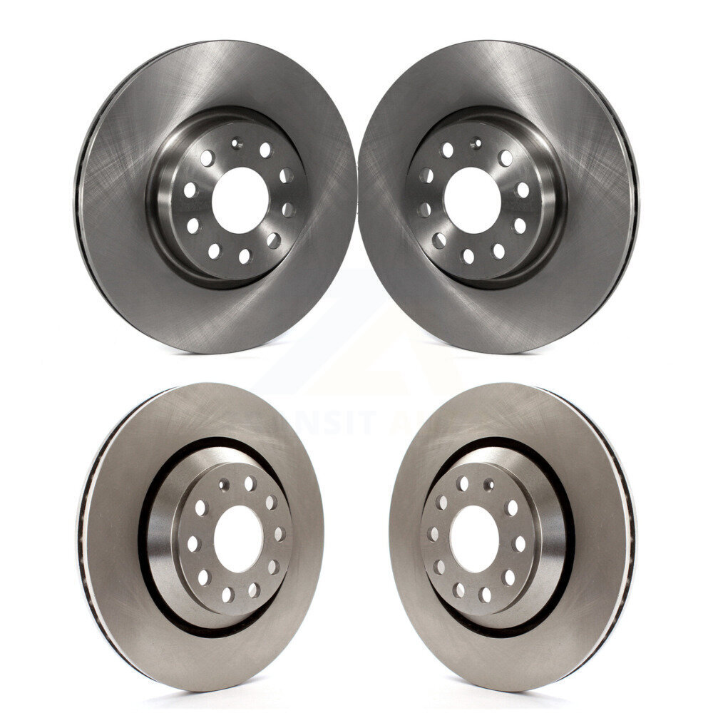Front Rear Disc Brake Rotors Kit For Volkswagen CC Passat K8-101421