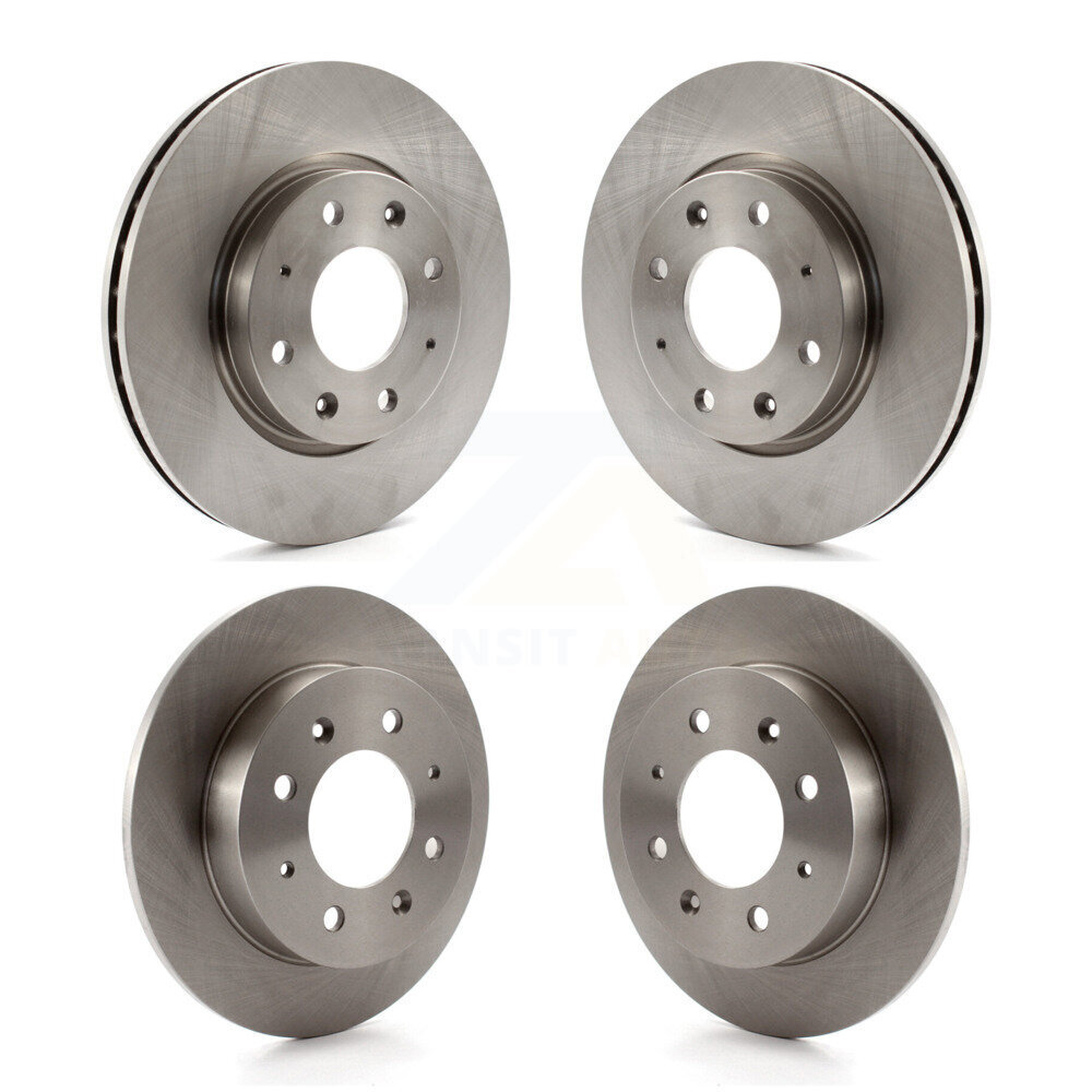 Front Rear Disc Brake Rotors Kit For Kia Spectra Spectra5 K8-101427