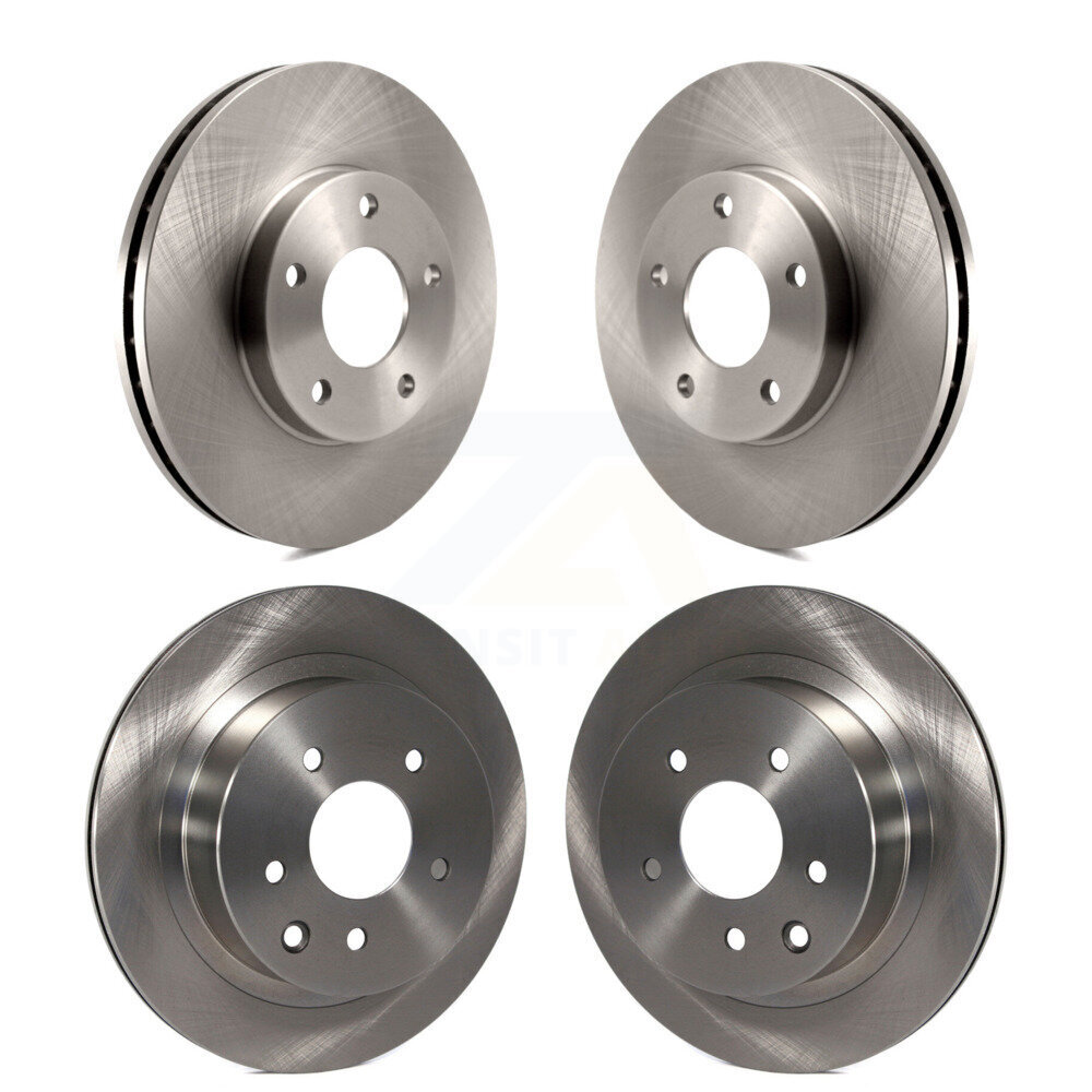 Front Rear Disc Brake Rotors Kit For 2005-2006 Nissan X-Trail K8-101428