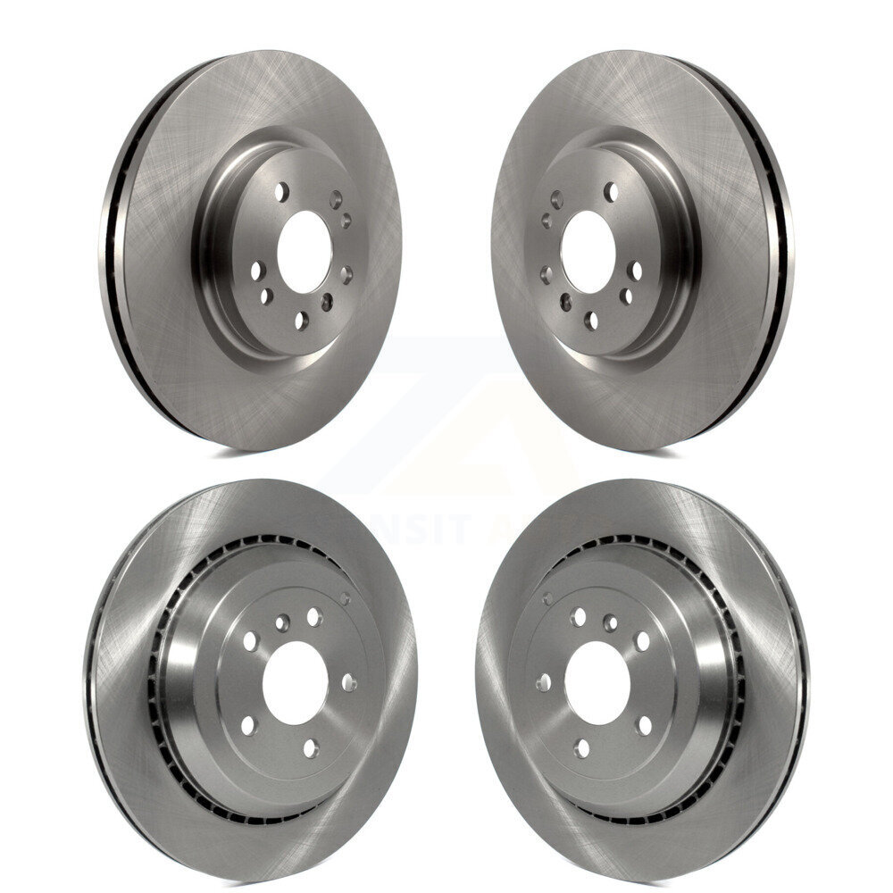 Front Rear Disc Brake Rotors Kit For Mercedes-Benz ML500 R320 R350 R500 With Vented Rotor K8-101436