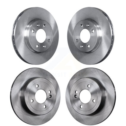Front Rear Disc Brake Rotors Kit For 2011 Hyundai Accent K8-101439