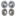 Front Rear Disc Brake Rotors Kit For 2006-2009 Volkswagen Rabbit K8-101442