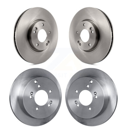 Front Rear Disc Brake Rotors Kit For Hyundai Tucson Kia Sportage K8-101445