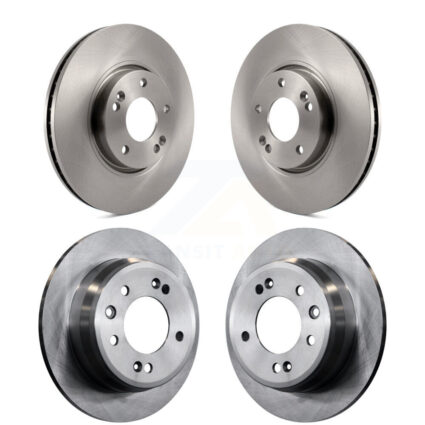 Front Rear Disc Brake Rotors Kit For Hyundai Tucson Kia Sportage K8-101448
