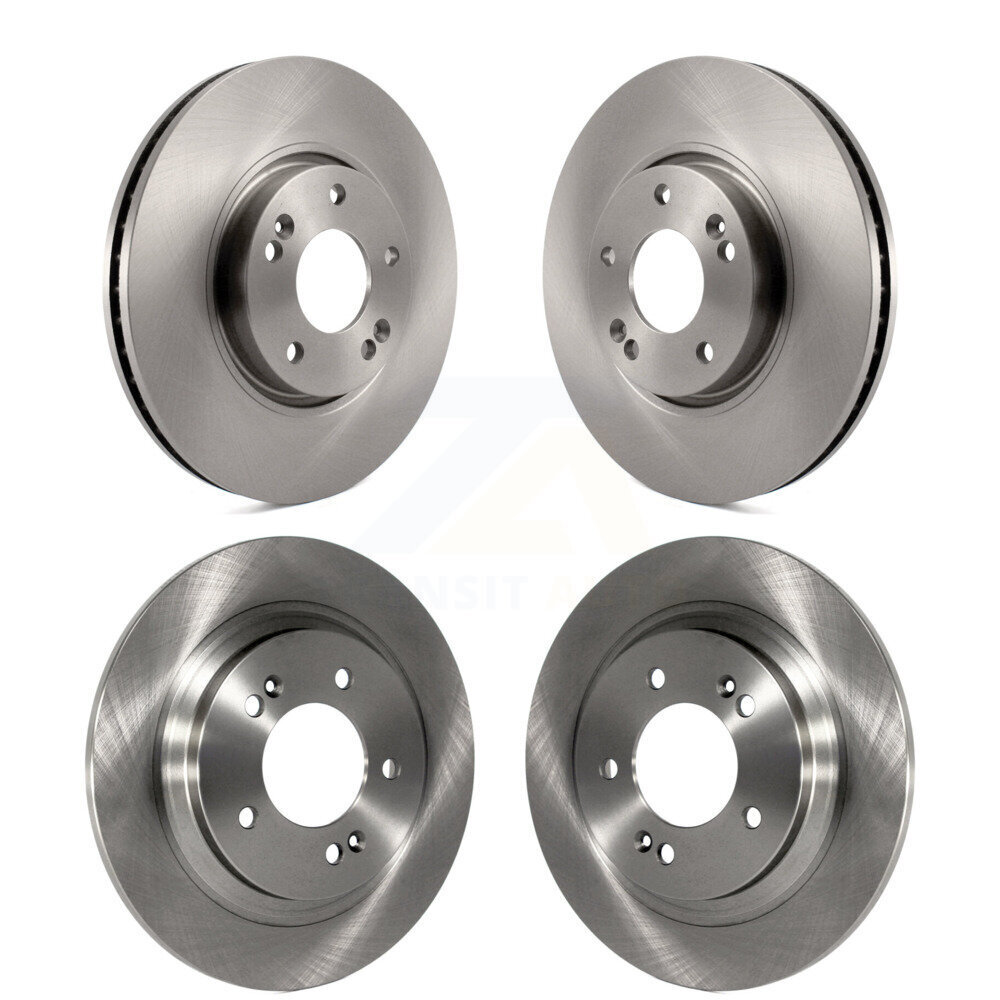 Front Rear Disc Brake Rotors Kit For Kia Optima Hyundai Sonata Soul EV K8-101450
