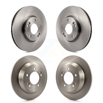Front Rear Disc Brake Rotors Kit For 2014-2017 Kia Rondo K8-101451