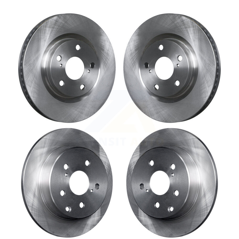 Front Rear Disc Brake Rotors Kit For Toyota RAV4 K8-101455