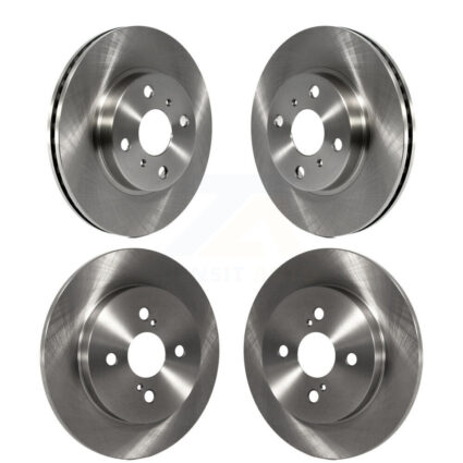 Front Rear Disc Brake Rotors Kit For 2012-2013 Toyota Yaris L LE K8-101463