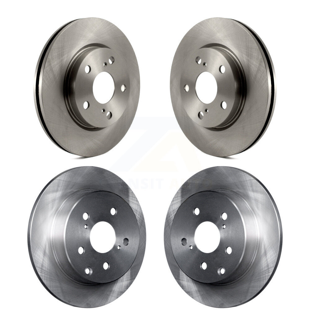 Front Rear Disc Brake Rotors Kit For Toyota RAV4 Lexus HS250h K8-101464