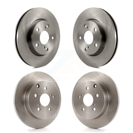 Front Rear Disc Brake Rotors Kit For 2012-2018 Toyota Prius V K8-101466