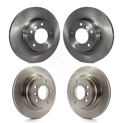 Front Rear Disc Brake Rotors Kit For 2008-2013 BMW 128i K8-101469