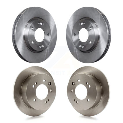 Front Rear Disc Brake Rotors Kit For Hyundai Elantra K8-101474