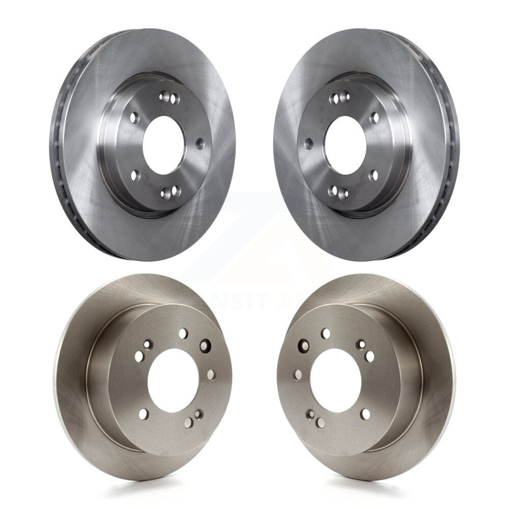Front Rear Disc Brake Rotors Kit For Hyundai Elantra K8-101474