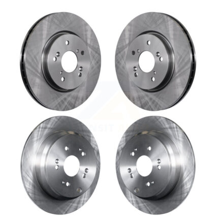 Front Rear Disc Brake Rotors Kit For Honda CR-V Acura RDX K8-101478