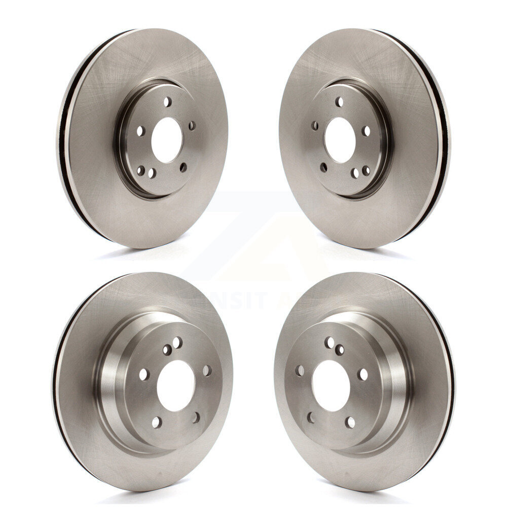 Front Rear Disc Brake Rotors Kit For Mercedes-Benz E500 E550 AWD K8-101480
