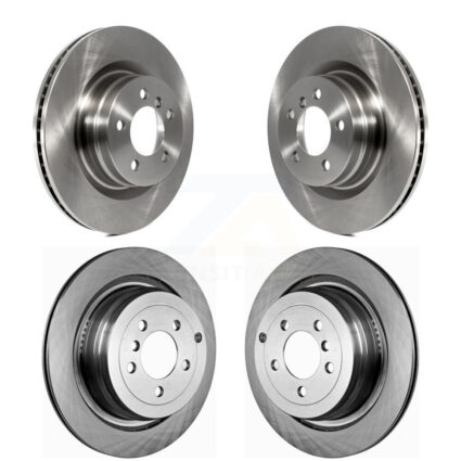 Front Rear Disc Brake Rotors Kit For 2006-2009 Land Rover Range Naturally Aspirated K8-101484