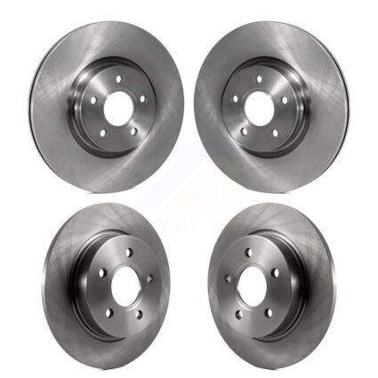 Front Rear Disc Brake Rotors Kit For 2013-2018 Ford Focus ST With 320mm Diameter Rotor K8-101487