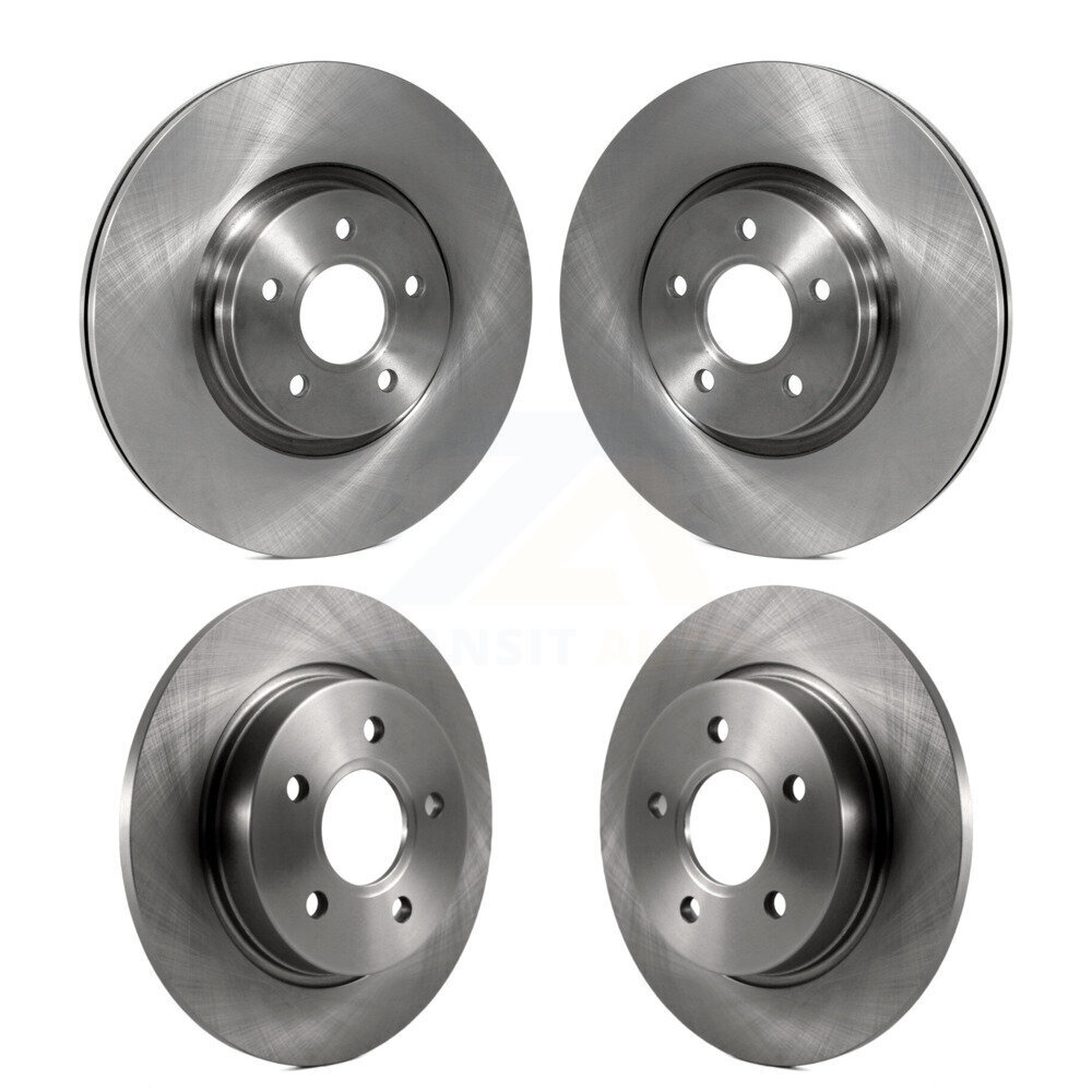Front Rear Disc Brake Rotors Kit For 2013-2018 Ford Focus ST With 320mm Diameter Rotor K8-101487