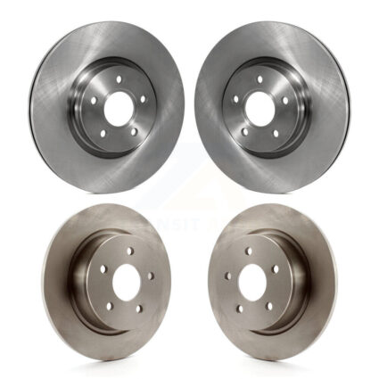 Front Rear Disc Brake Rotors Kit For Ford Escape Transit Connect K8-101488