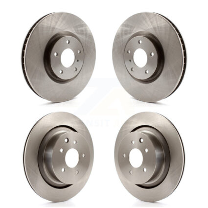 Front Rear Disc Brake Rotors Kit For INFINITI G37 G35 Q60 K8-101495