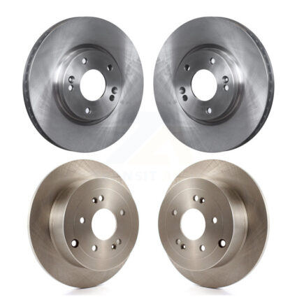 Front Rear Disc Brake Rotors Kit For 2007-2009 Hyundai Santa Fe K8-101502