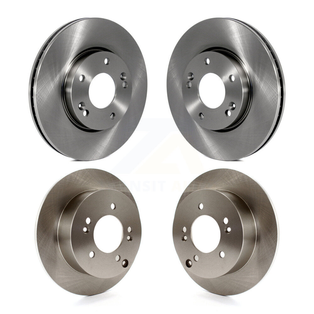 Front Rear Disc Brake Rotors Kit For 2007-2009 Kia Rondo K8-101503