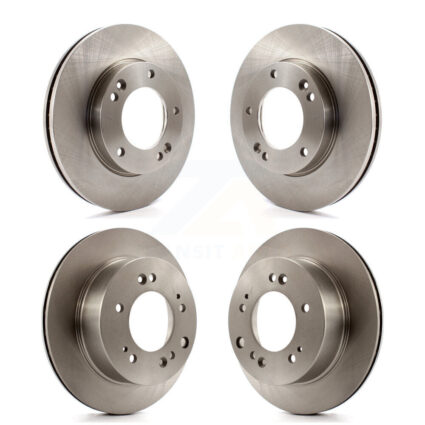 Front Rear Disc Brake Rotors Kit For 2007-2009 Kia Sorento K8-101504