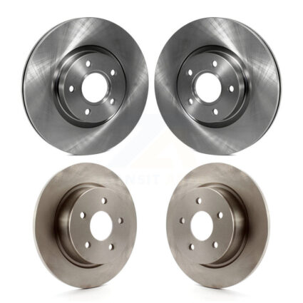 Front Rear Disc Brake Rotors Kit For Ford Escape C-Max K8-101505