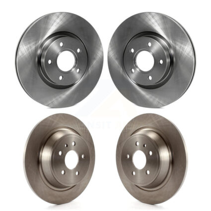 Front Rear Disc Brake Rotors Kit For Ford Escape K8-101506
