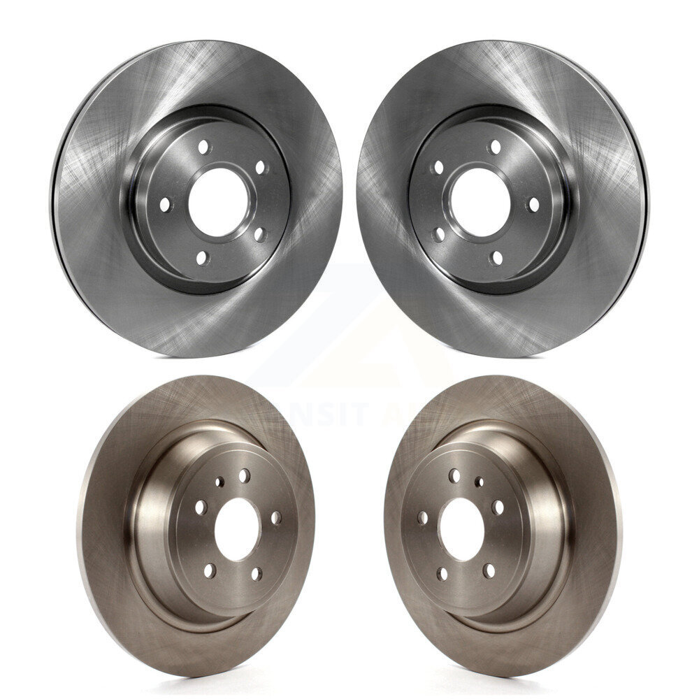 Front Rear Disc Brake Rotors Kit For Ford Escape K8-101506