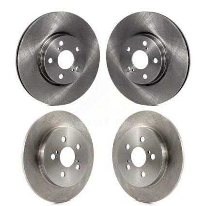 Front Rear Disc Brake Rotors Kit For Toyota Corolla Matrix Pontiac Vibe K8-101516