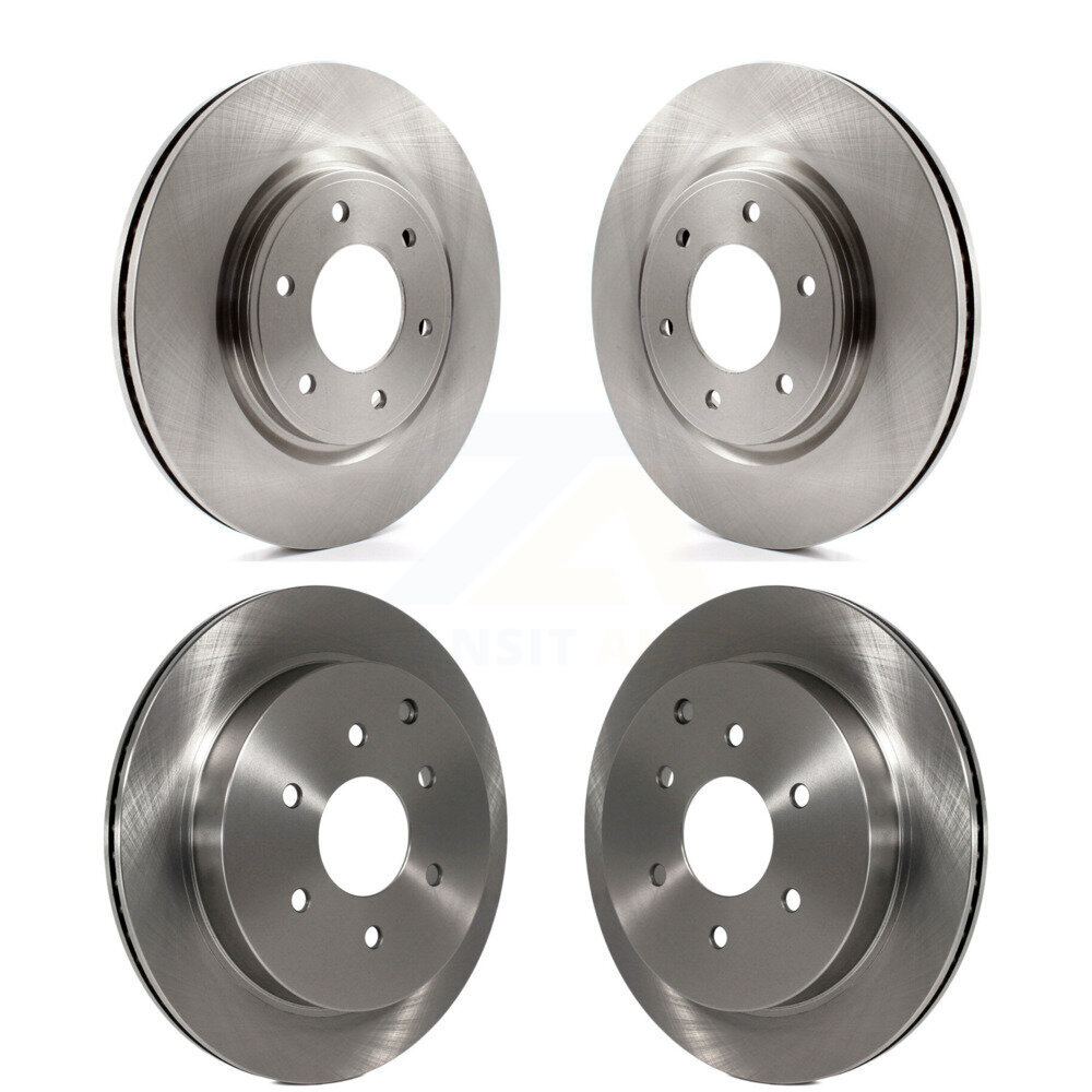 Front Rear Disc Brake Rotors Kit For INFINITI QX80 Nissan Armada QX56 K8-101519